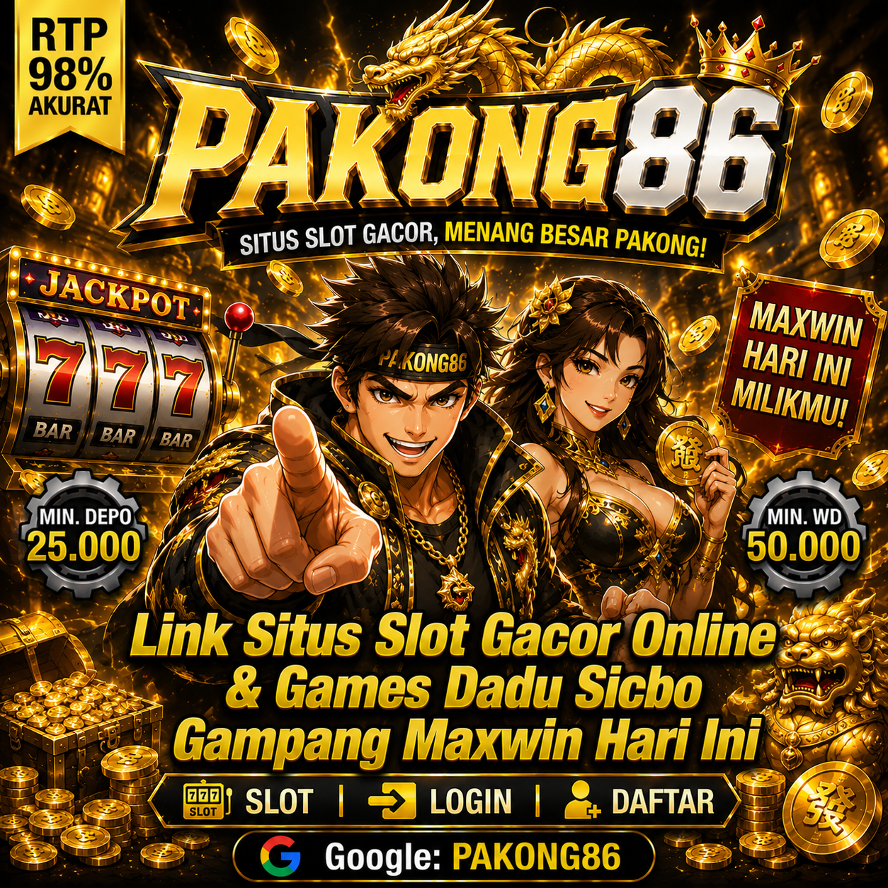 Pakong86 Login, Daftar, Link Alternatif & Informasi Terbaru 2026